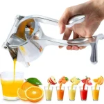 Hand Press Fruit Juicer-Aluminium