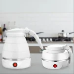 Travelling Folding Kettle and Electric Silicone Foldable . - Image 3