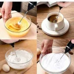 Coffee Mixer Rechargeable Coffee Foamer Egg Mixer - Image 2