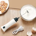 Coffee Mixer Rechargeable Coffee Foamer Egg Mixer - Image 6