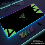 RGB Gaming Mouse Pad, Extra Large Soft Led Extended Mouse pad (10 Lighting Modes), anti-slip Rubber Base Computer Keyboard Mat